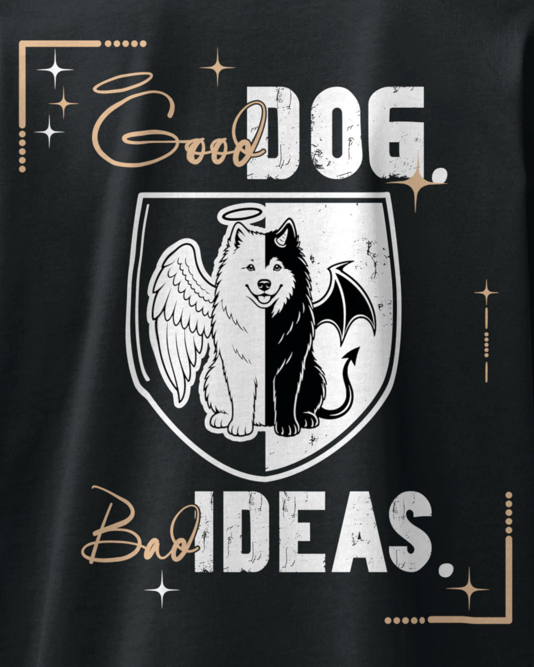Detailbild – Good Dog. Bad Ideas. - Samojede