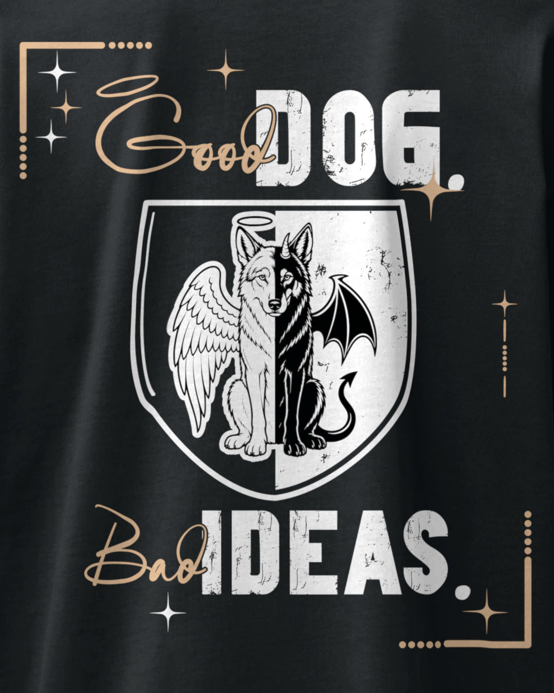 Detailbild – Good Dog. Bad Ideas. - Wolfhund