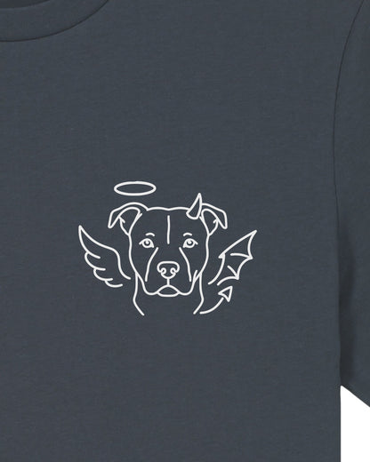 Detailbild – Halo & Horns - Amstaff