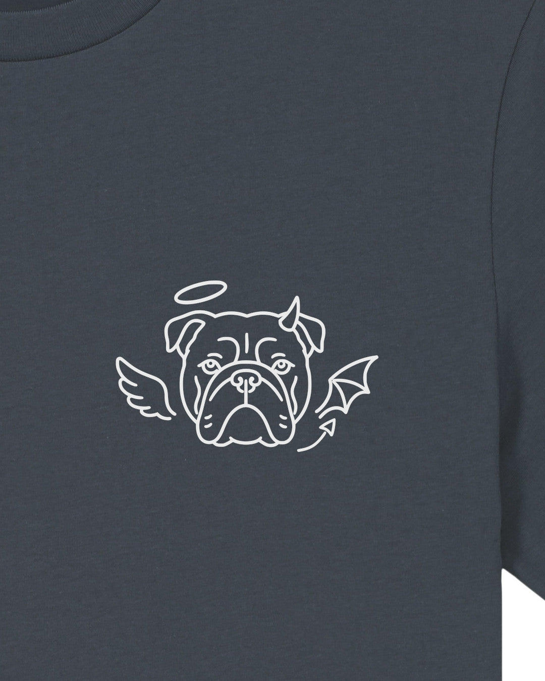 Detailbild – Halo & Horns - Englische Bulldogge