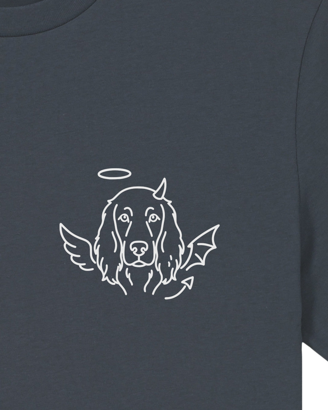 Detailbild – Halo & Horns - Field Spaniel