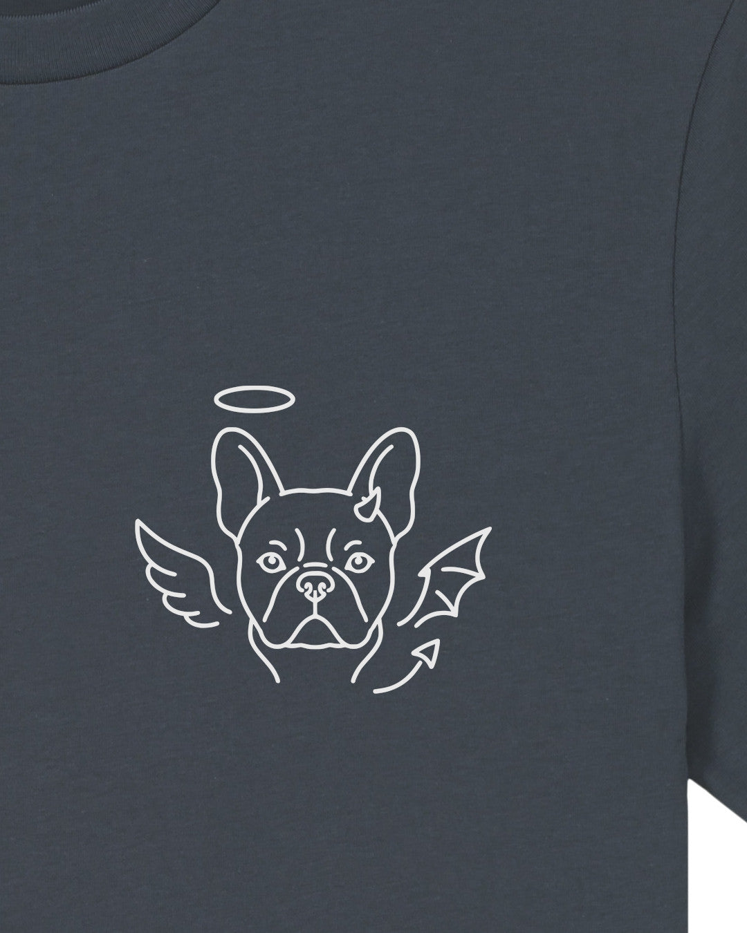Detailbild – Halo & Horns - Französische Bulldogge