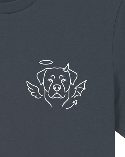 Detailbild – Halo & Horns - Rottweiler