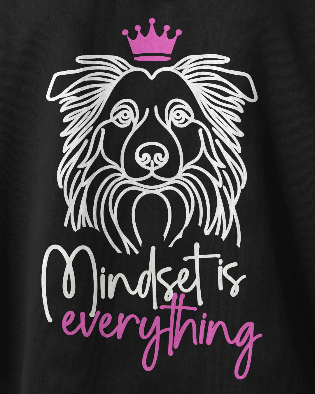 Detailbild – Mindset is everything - Border Collie