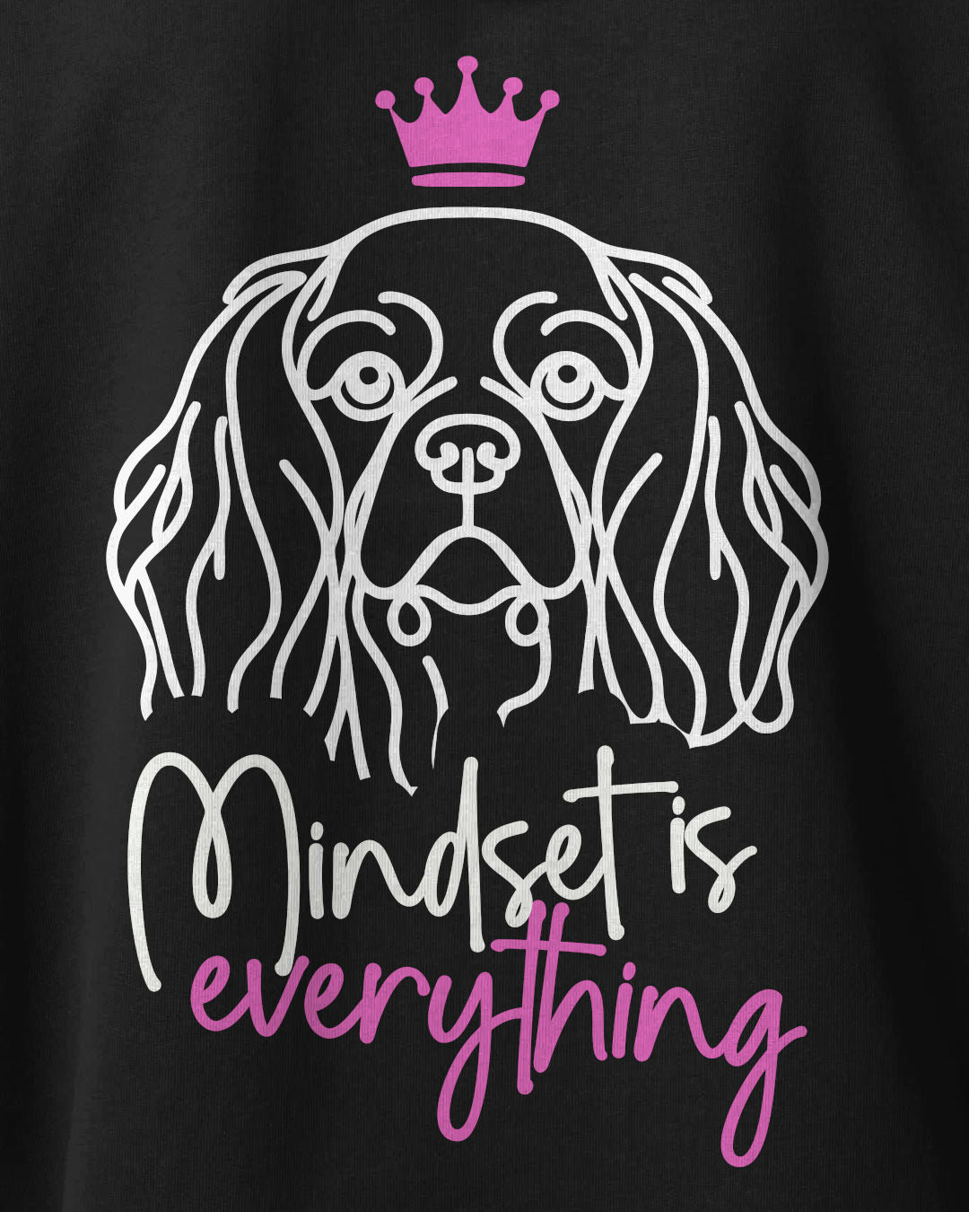 Detailbild – Mindset is everything - Cavalier King Charles Spaniel