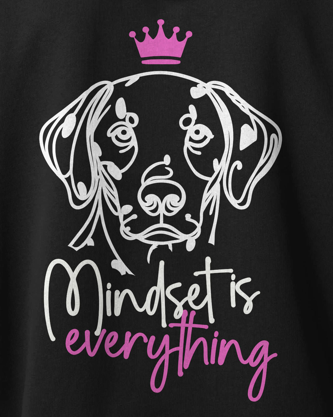 Detailbild – Mindset is everything - Dalmatiner