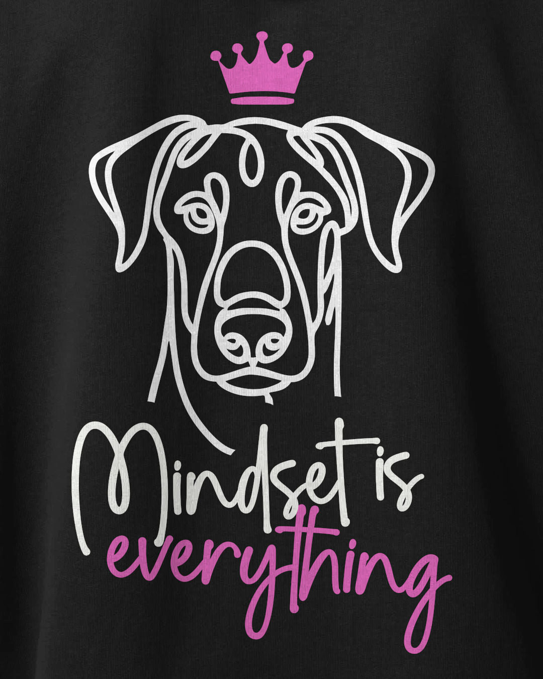 Detailbild – Mindset is everything - Dobermann