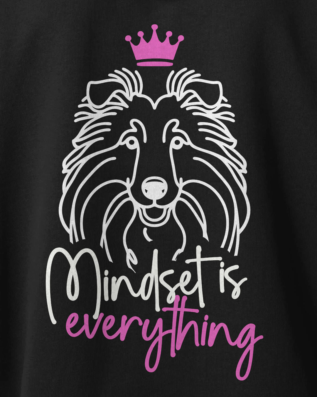 Detailbild – Mindset is everything - Shetland Sheepdog