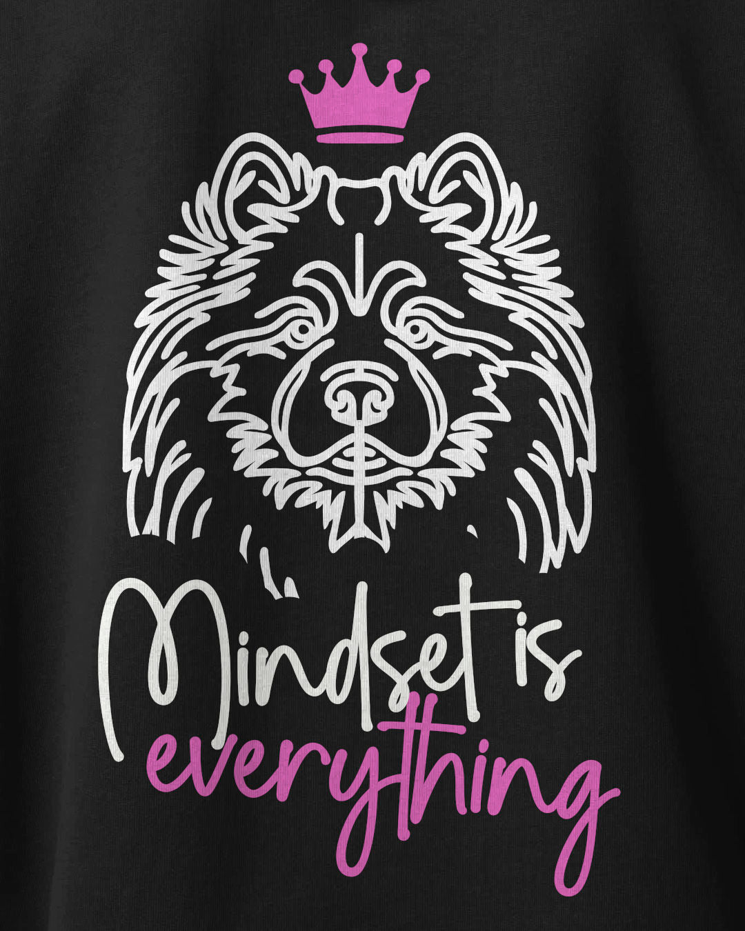 Detailbild – Mindset is everything - Wolfsspitz