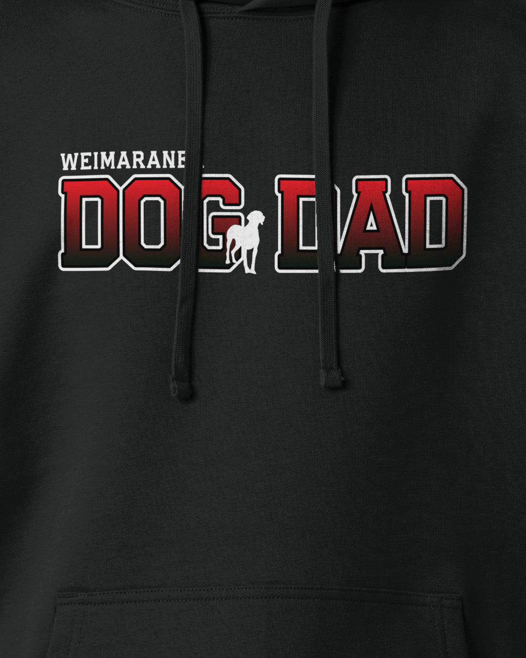 Detailbild – Mom / Dad Varsity - Weimaraner