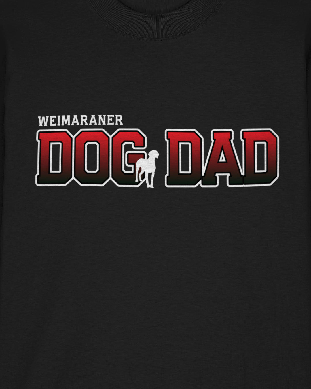 Detailbild – Mom / Dad Varsity - Weimaraner