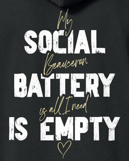 Detailbild – Social Battery Is Empty - Beauceron