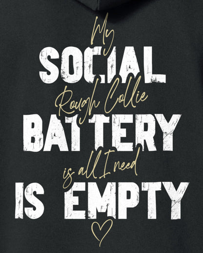 Detailbild – Social Battery Is Empty - Collie