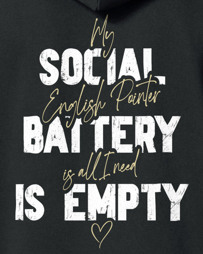 Detailbild – Social Battery Is Empty - English Pointer