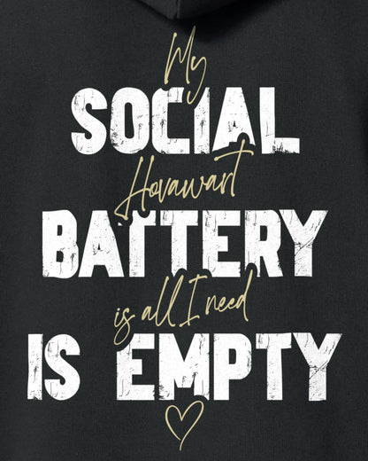 Detailbild – Social Battery Is Empty - Hovawart