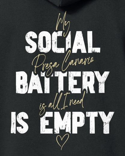 Detailbild – Social Battery Is Empty - Presa Canario
