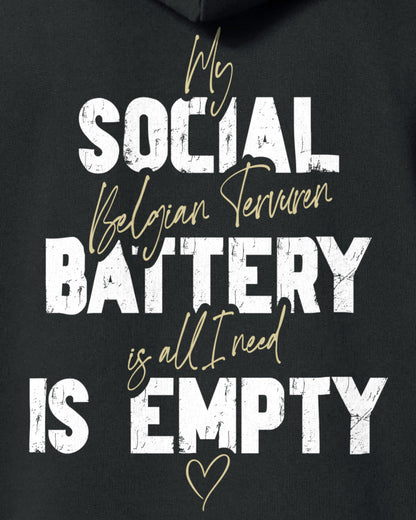 Detailbild – Social Battery Is Empty - Tervueren
