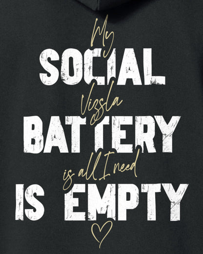Detailbild – Social Battery Is Empty - Vizsla