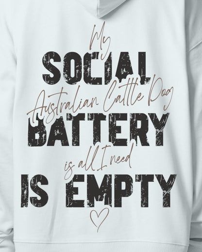 Detailbild – Social Battery Is Empty - Australian Cattle Dog