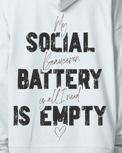 Detailbild – Social Battery Is Empty - Beauceron