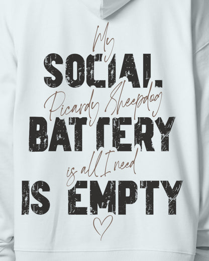 Detailbild – Social Battery Is Empty - Berger de Picardie