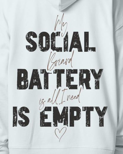 Detailbild – Social Battery Is Empty - Briard