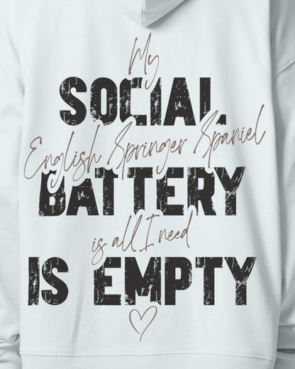 Detailbild – Social Battery Is Empty - English Springer Spaniel