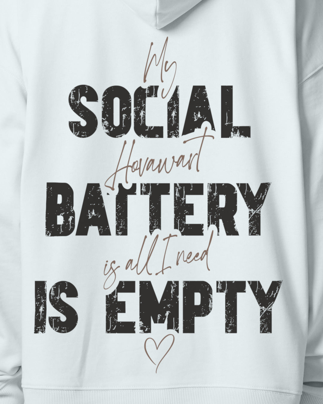 Detailbild – Social Battery Is Empty - Hovawart