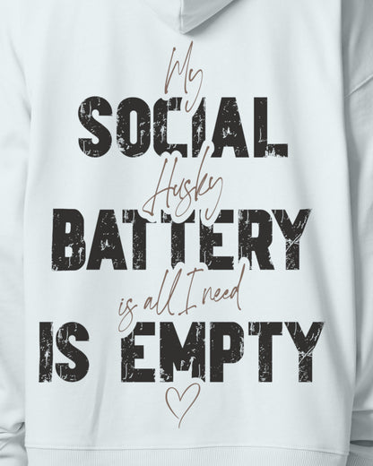 Detailbild – Social Battery Is Empty - Husky