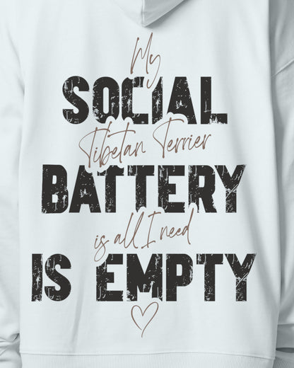 Detailbild – Social Battery Is Empty - Tibet-Terrier