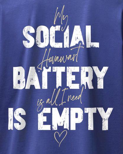 Detailbild – Social Battery Is Empty - Hovawart