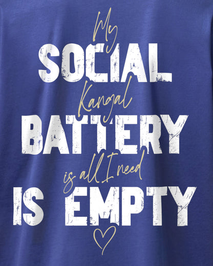 Detailbild – Social Battery Is Empty - Kangal