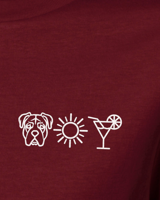 Detailbild – Hund Sonne Cocktail - Cane Corso