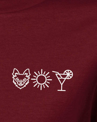 Detailbild – Hund Sonne Cocktail - Chihuahua