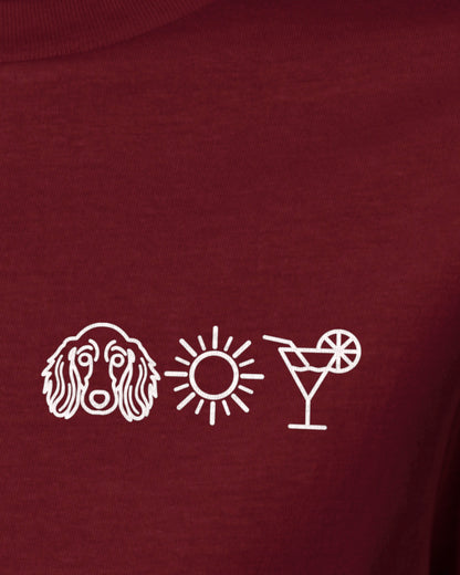 Detailbild – Hund Sonne Cocktail - Dackel
