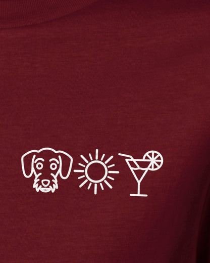 Detailbild – Hund Sonne Cocktail - Dackel