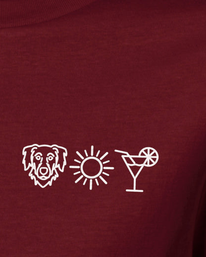 Detailbild – Hund Sonne Cocktail - Hovawart