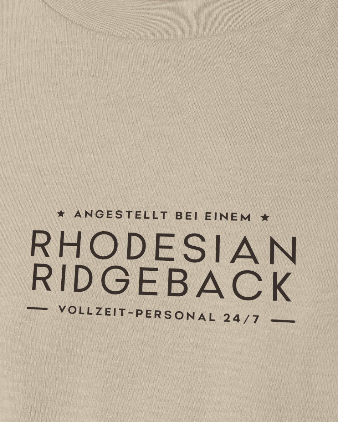Detailbild – Vollzeit-Personal - Rhodesian Ridgeback