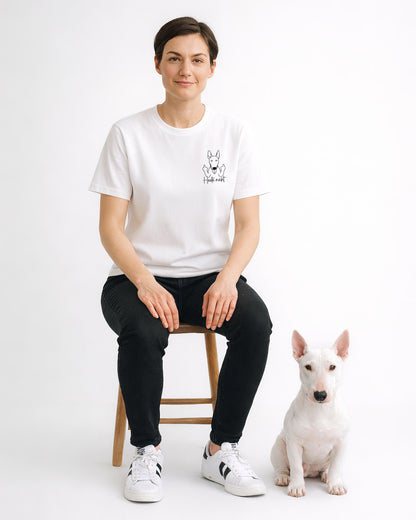 Heute nicht - Bullterrier - Model - Beispiel
