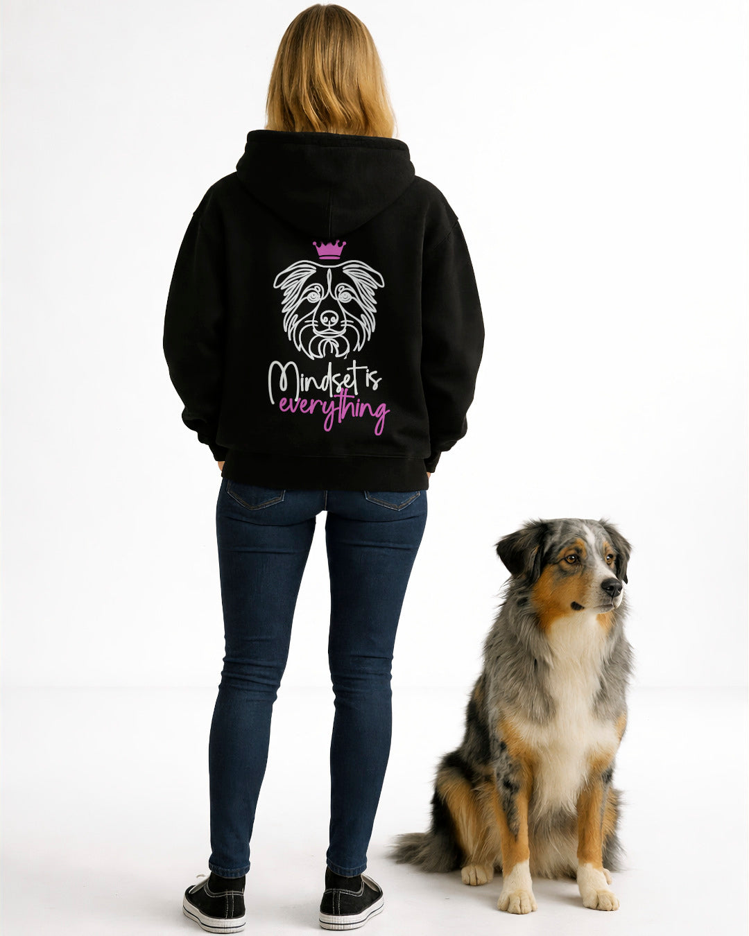 Mindset is everything - Australian Shepherd - Model - Beispiel