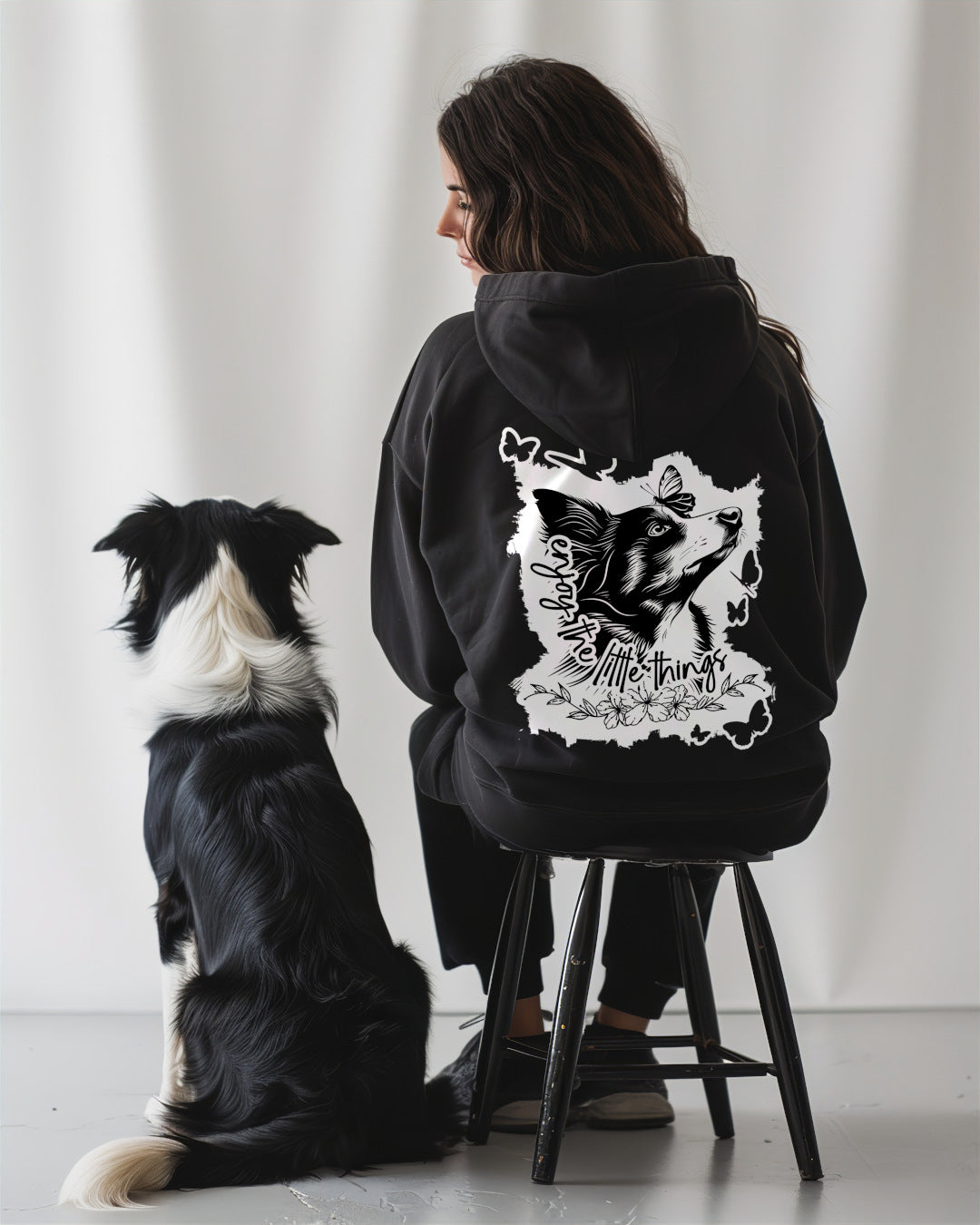 Enjoy the little things - Border Collie - Model - Beispiel