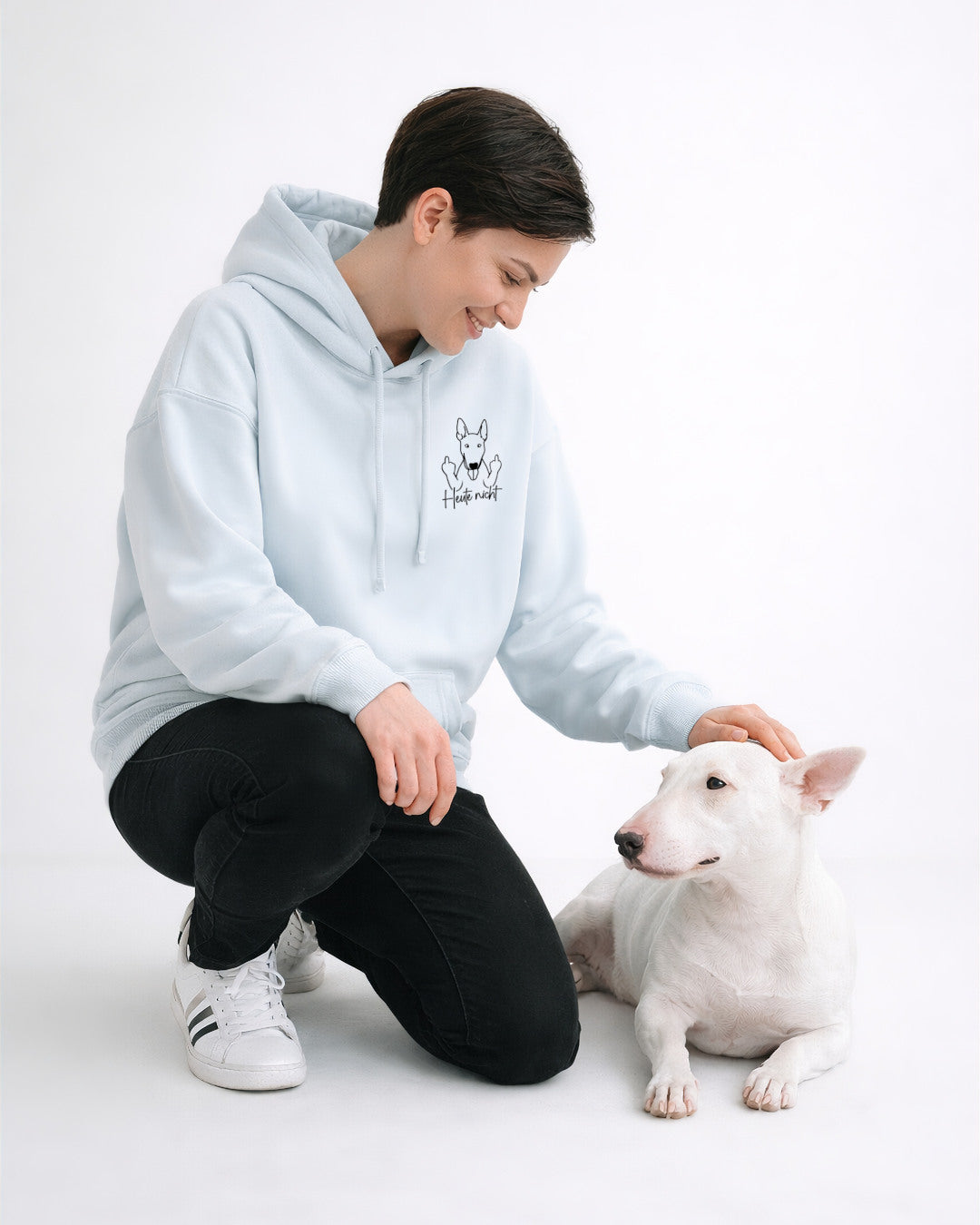 Heute nicht - Bullterrier - Model Beispiel