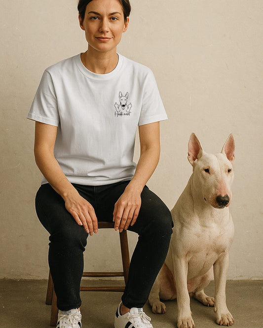 Heute nicht - Bullterrier - Model - Beispiel