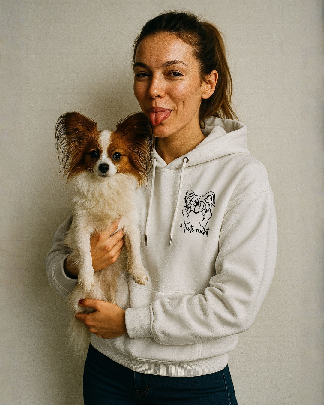 Heute nicht - Papillon - Model - Beispiel