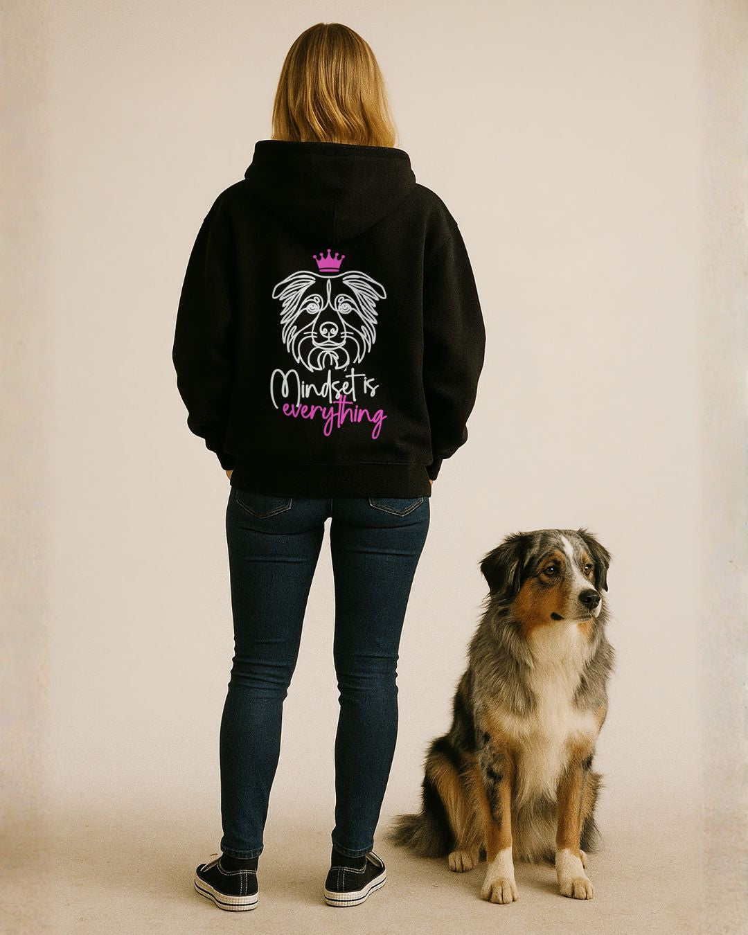 Mindset is everything - Australian Shepherd - Model - Beispiel