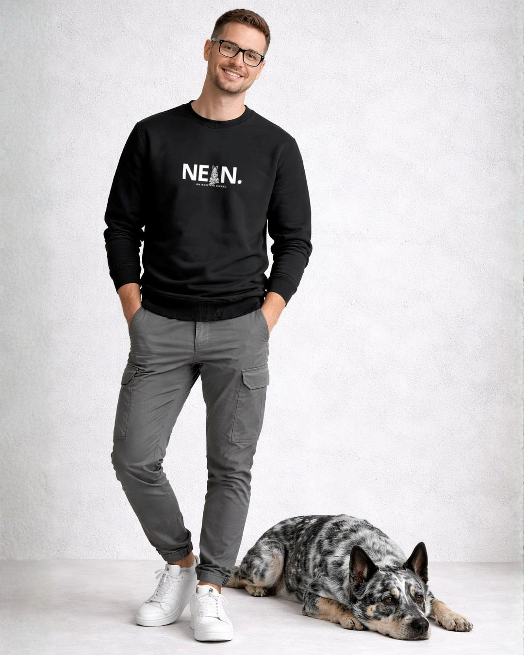 Nein. Ich muss gar nichts. - Australian Cattle Dog - Model - Beispiel