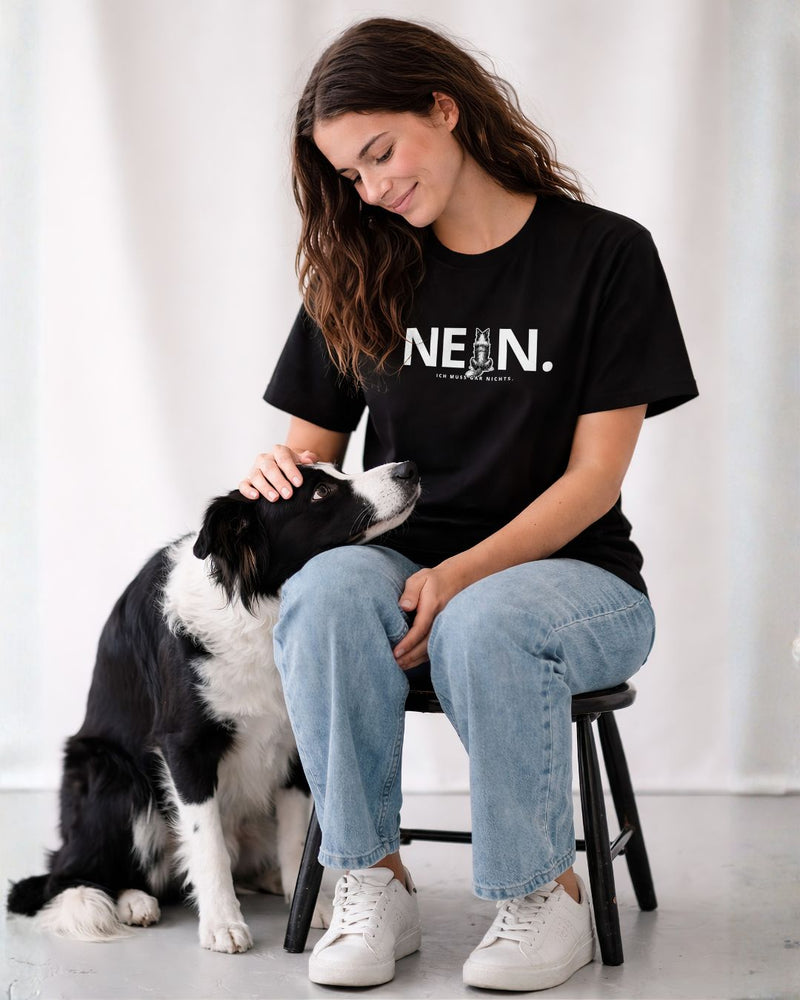 Nein. Ich muss gar nichts. - Border Collie - Model - Beispiel