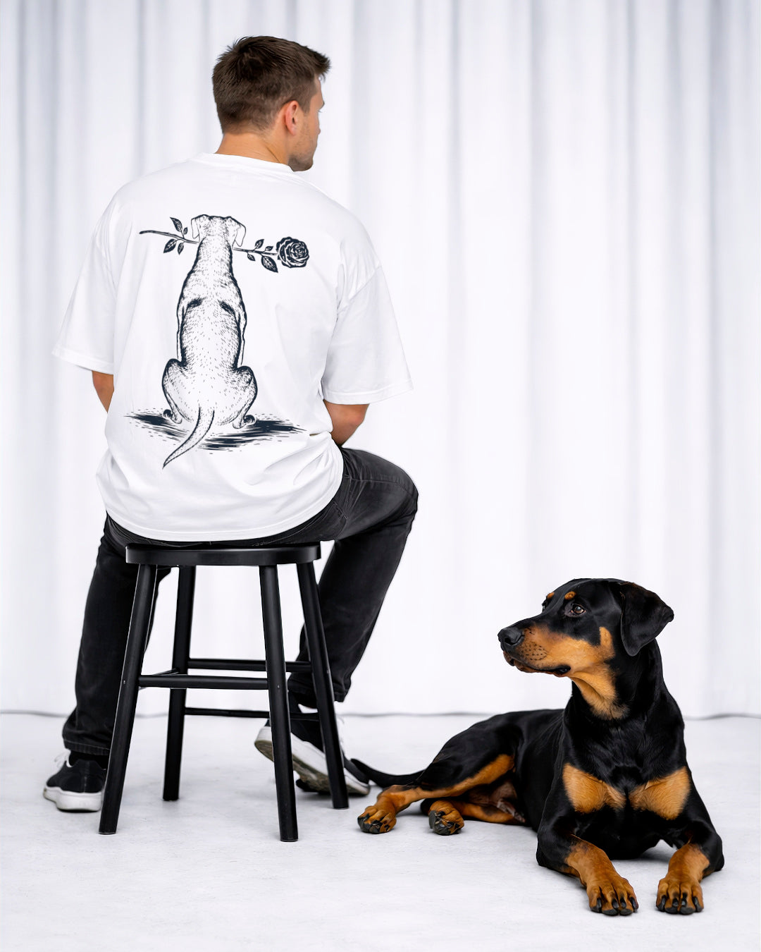 Silent Loyalty - Dobermann - Model Beispiel