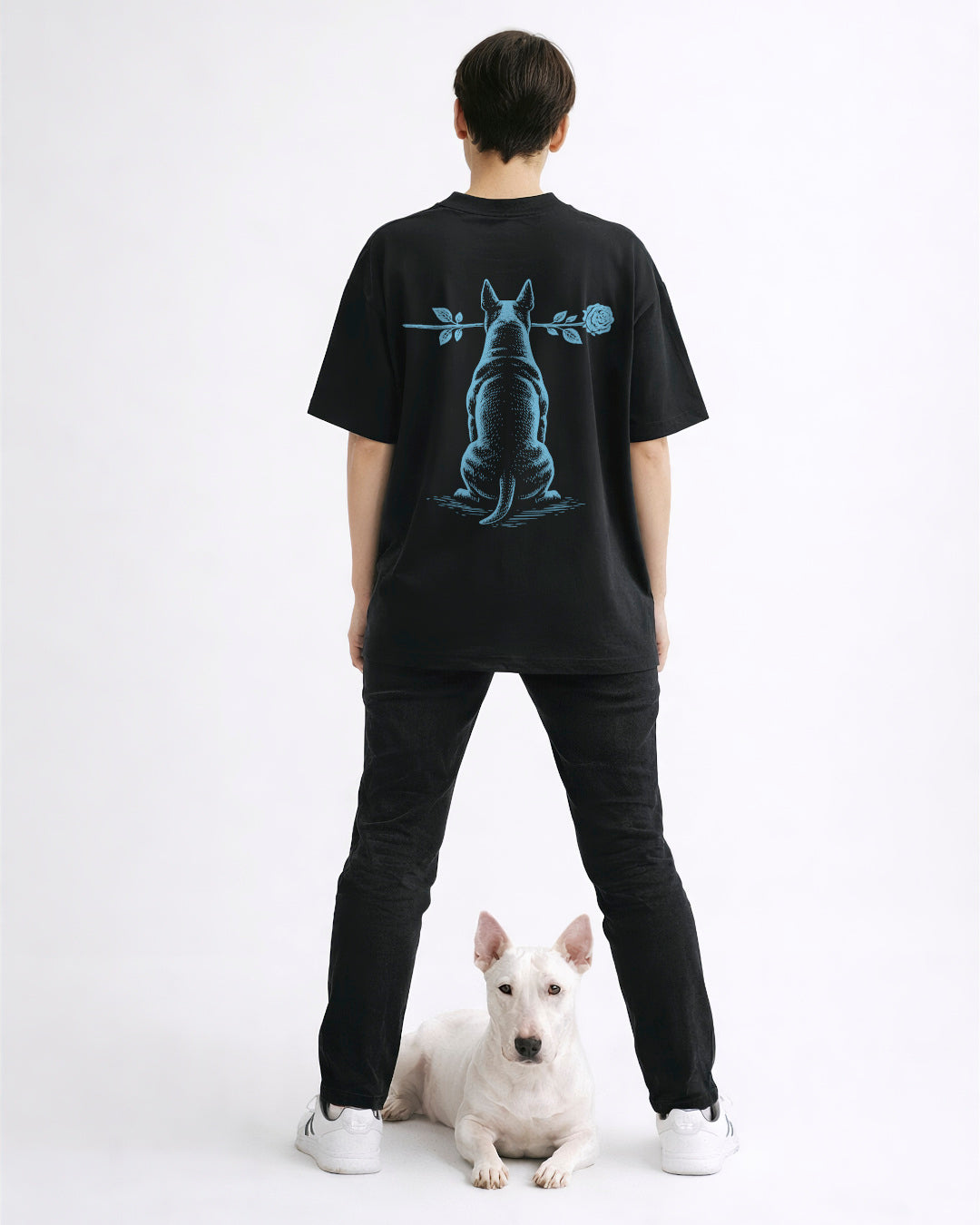 Silent Loyalty - Bullterrier - Model Beispiel