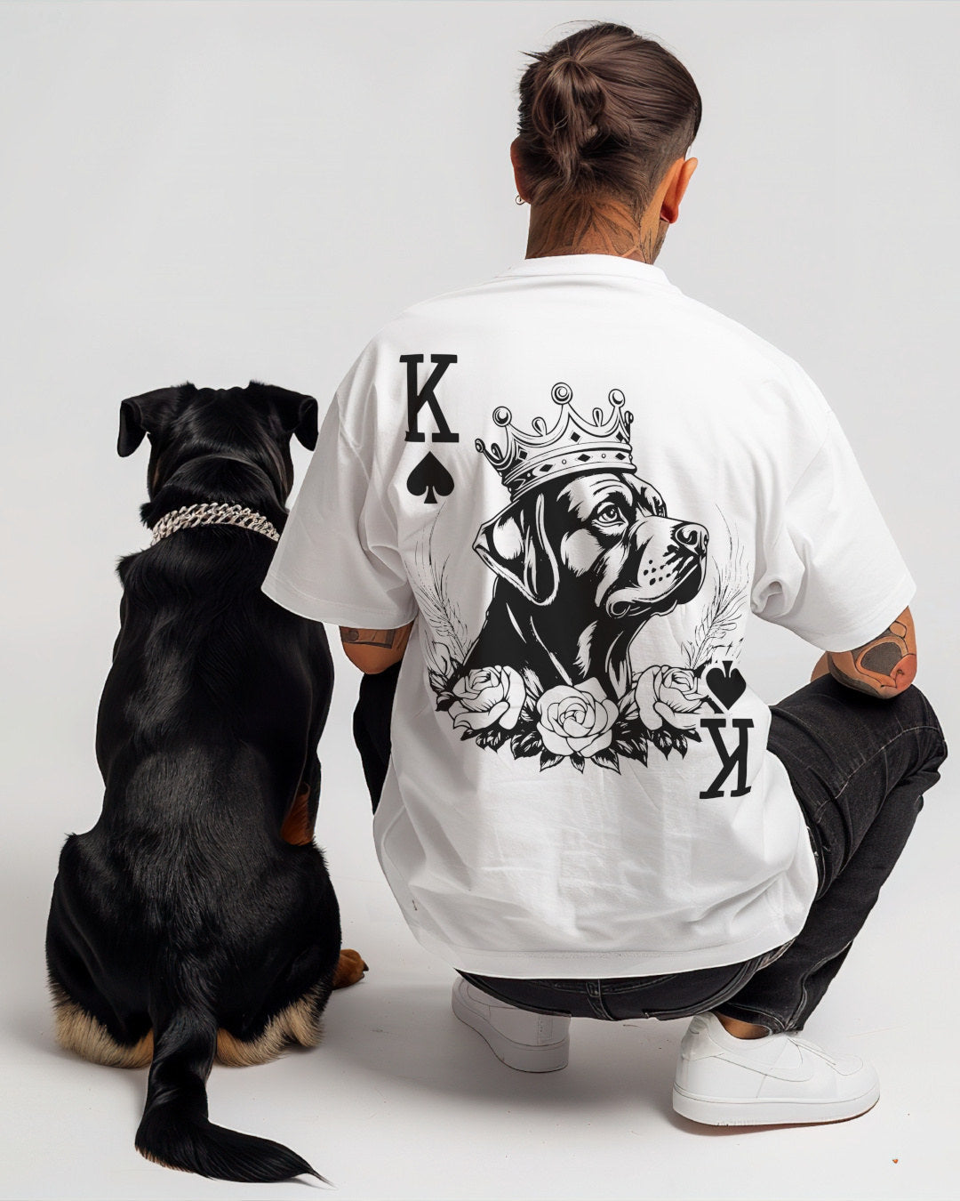 Herzkönigin Shiba Inu - Organic Oversize Shirt